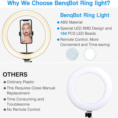 2024 BenqBot Selfie Led Ring Light, With Tripod Frame