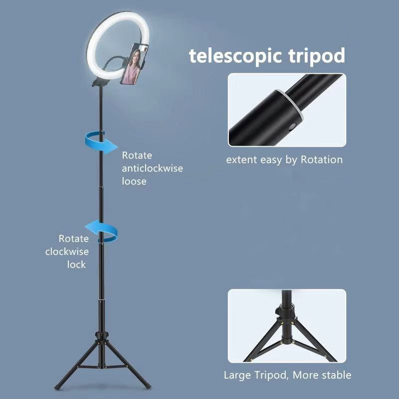 2024 BenqBot Selfie Led Ring Light, With Tripod Frame