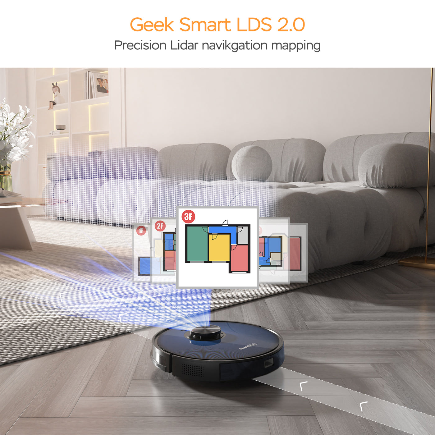 Geek Smart L7 Robot Vacuum Cleaner