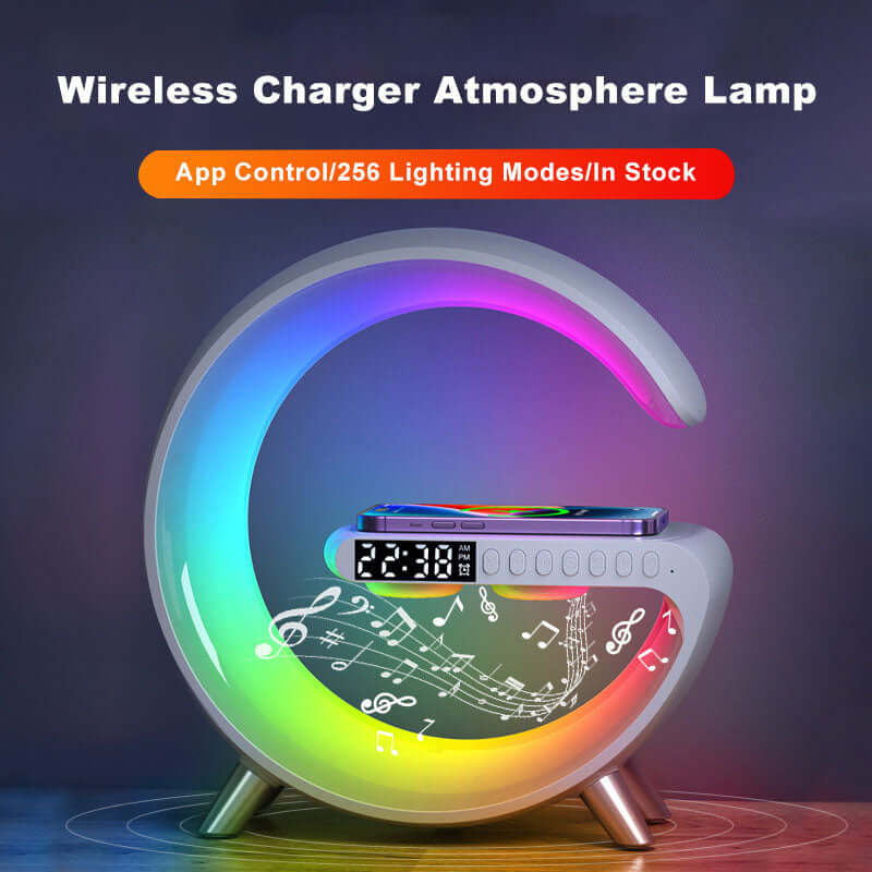 2024   LED Lamp, Bluetooth Speaker, Wireless Charger